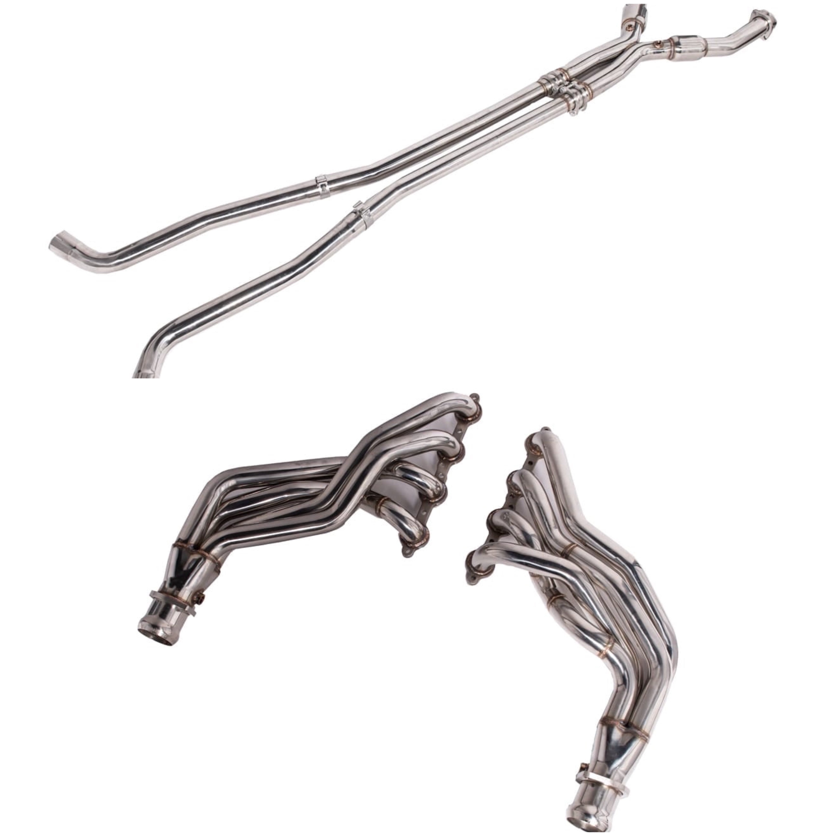 2009-2015 Cadillac CTS-V V2 Coupe | 1-7/8" STAINLESS HEADERS WITH X-PIPE